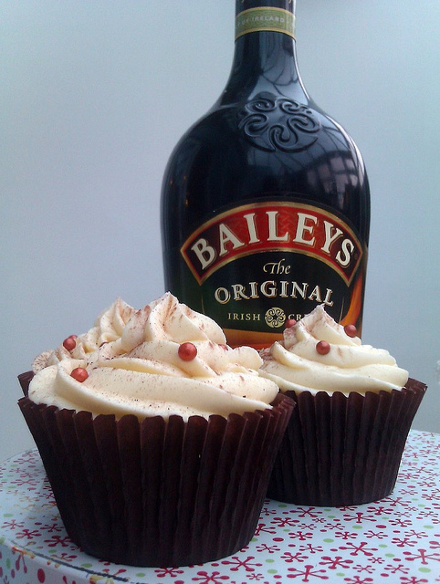 Bailey's Irish Cream Cupcakes