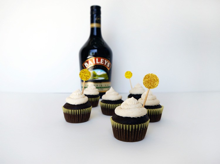 Bailey's Irish Cream Cupcakes