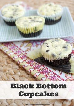 Black Bottom Cupcakes