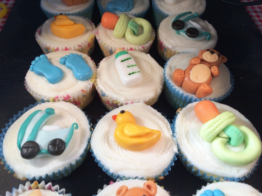 11 Photos of Unusual Baby Shower Cupcakes