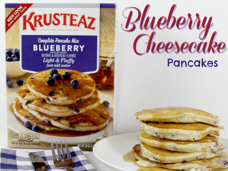 Blueberry Cheesecake Pancakes Recipe