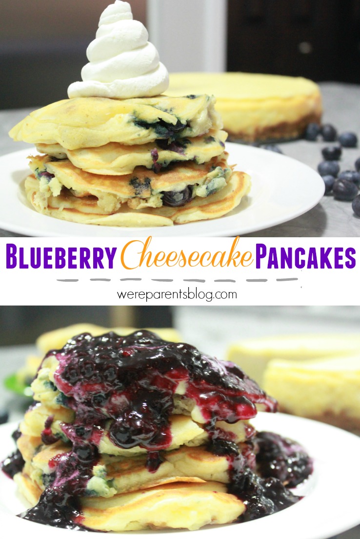 Blueberry Cheesecake Pancakes Recipe