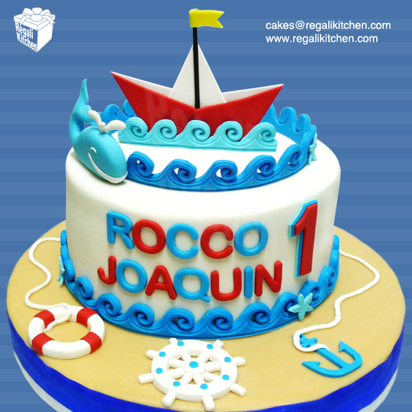 Boat Birthday Cake