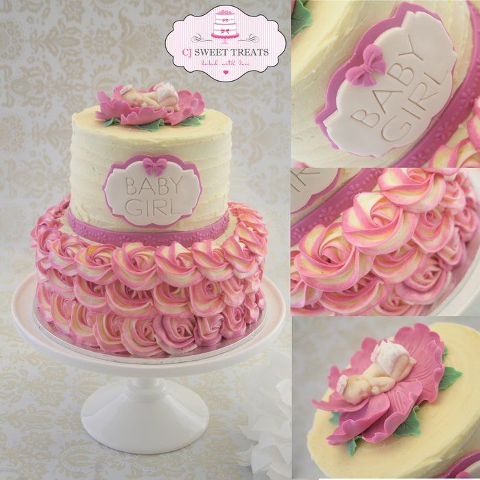 11 Photos of Buttercream Baby Cakes