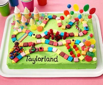 Candyland Birthday Cake