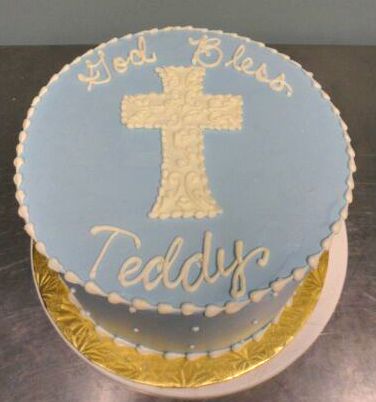 Catholic Baptism Cake Ideas