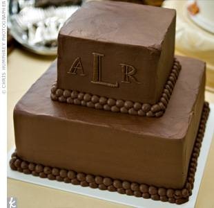 Chocolate Grooms Cake