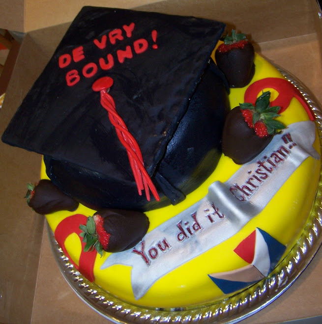 College Graduation Cake