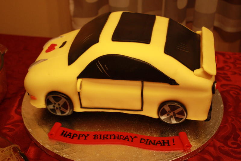 Cool Car Cake