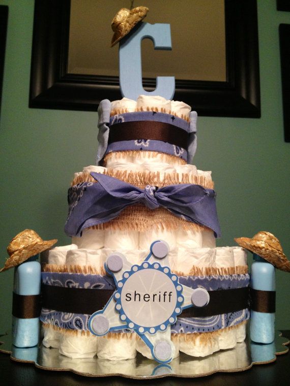 13 Western Rocking Horse Diaper Cakes Photo - Rocking Horse Diaper Cake ...