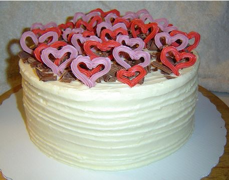 Day Valentine Happy Birthday Cake