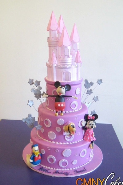 Disney Castle Cake