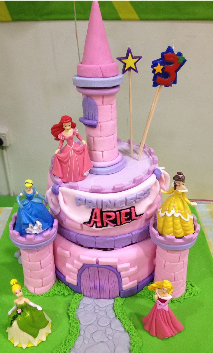 Disney Princess Theme Cake