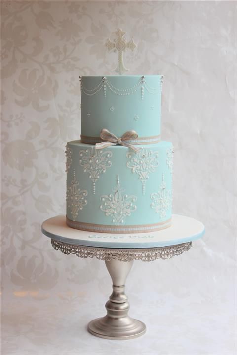 Elegant Christening Cake