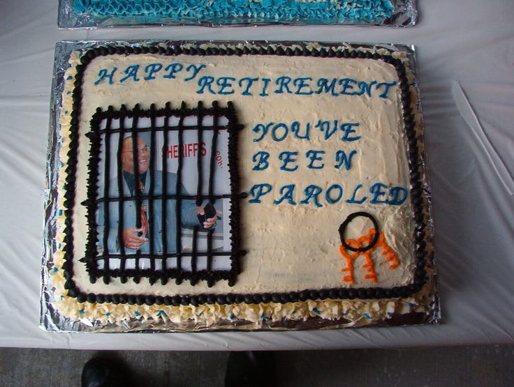 7 Photos of Funny Retirement Cakes UPS