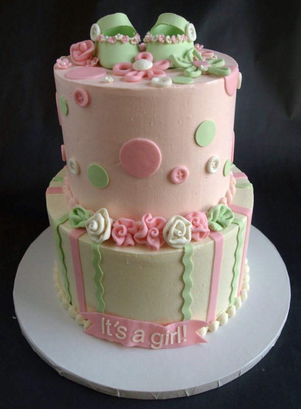 Girl Baby Shower Cake