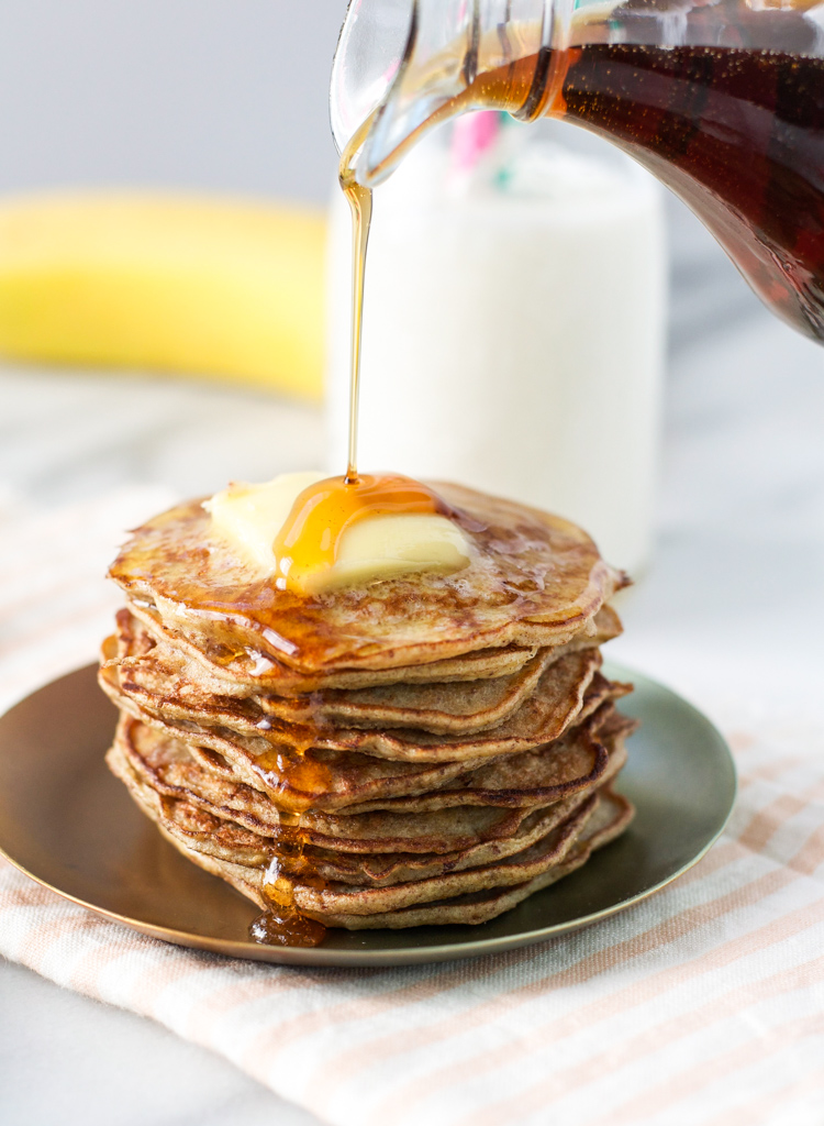 Healthy Banana Pancakes