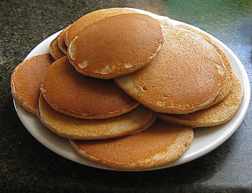 Healthy Whole Wheat Pancakes