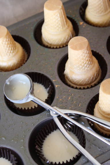 How to Make Ice Cream Cone Cupcakes