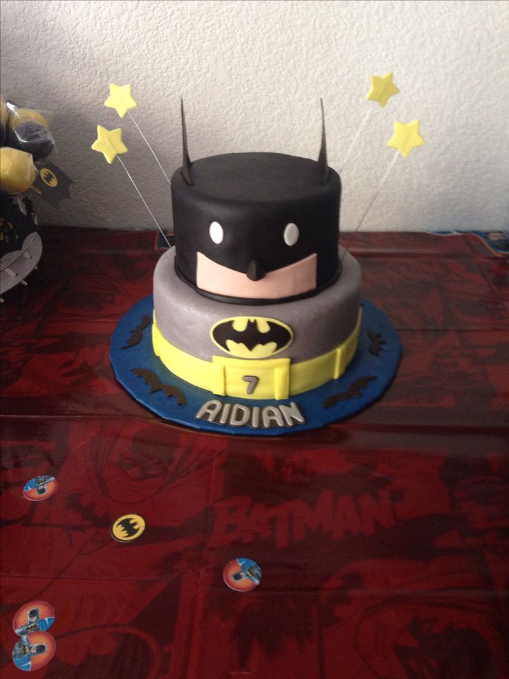 LEGO Batman Cake