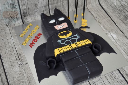 LEGO Batman Cake