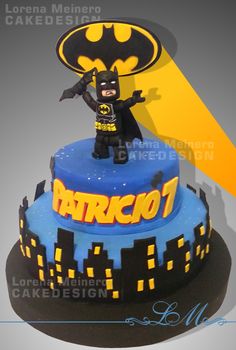 LEGO Batman Cake