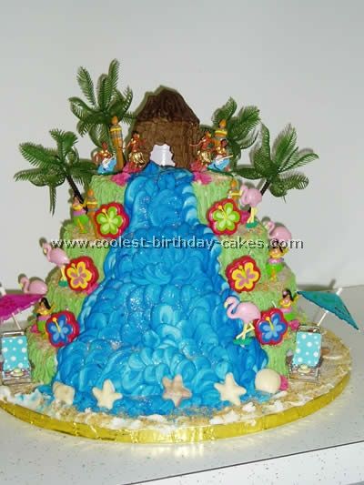 Luau Cake Decorations