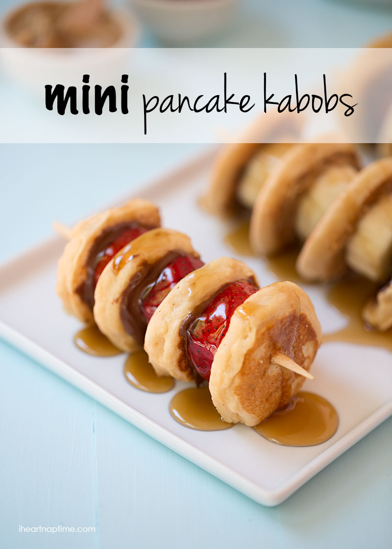 Mini Pancake Kabobs