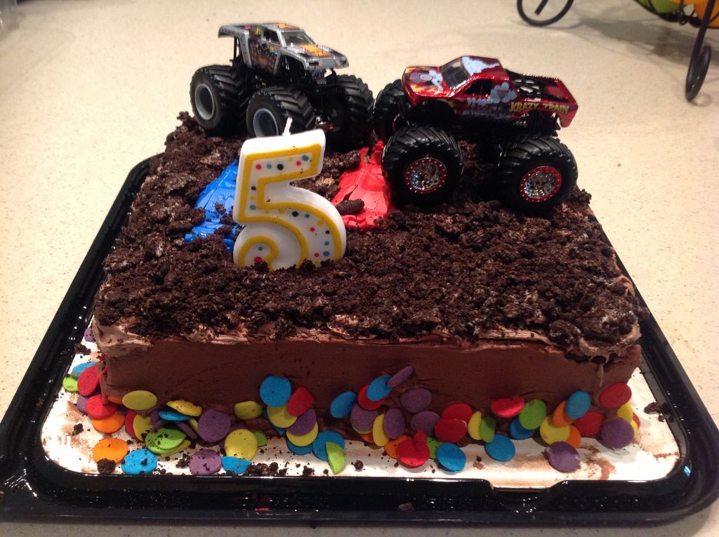 Monster Truck Cake