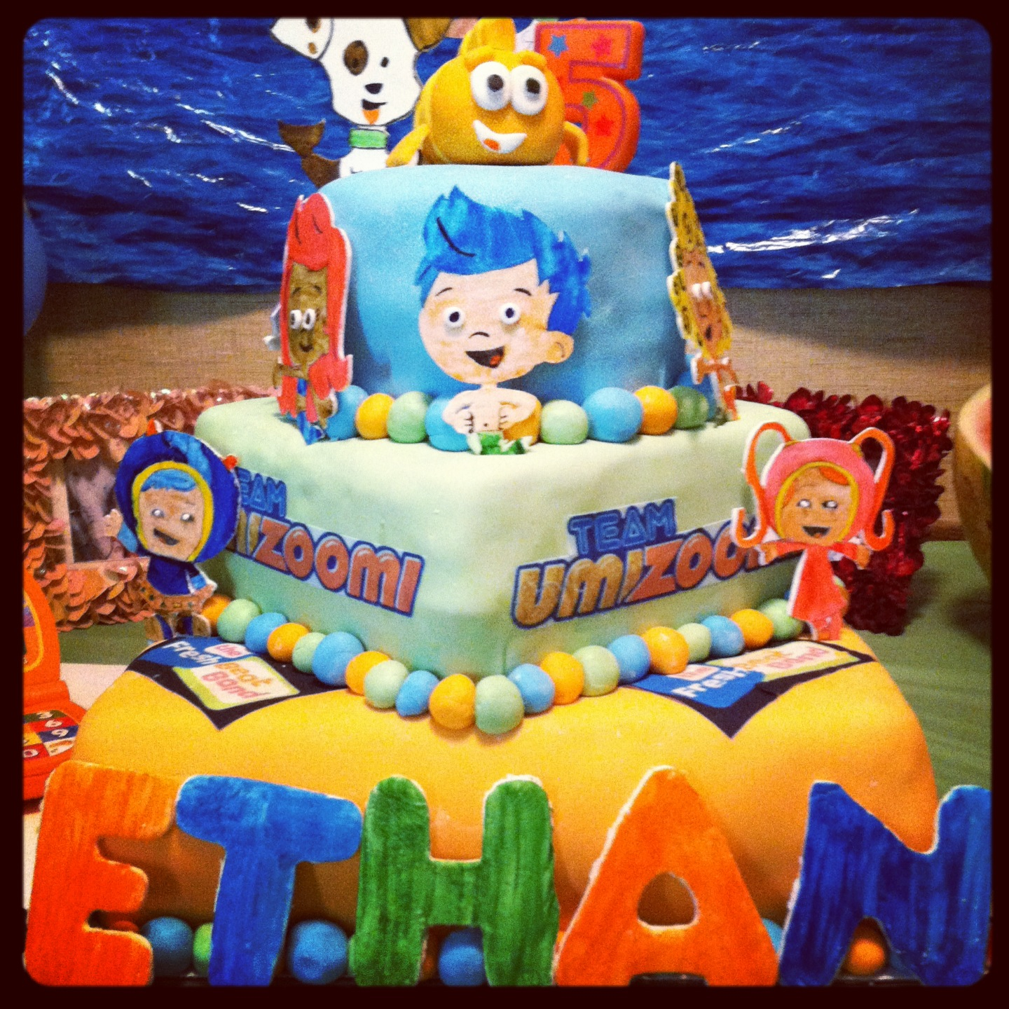 Nick Jr Birthday Cake