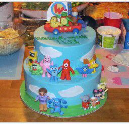 Nick Jr Birthday Cake