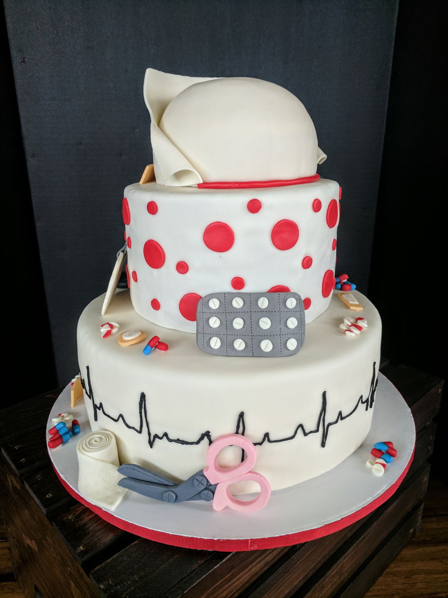 12 Nurse Wedding Cakes Photo Doctor And Nurse Wedding Cake