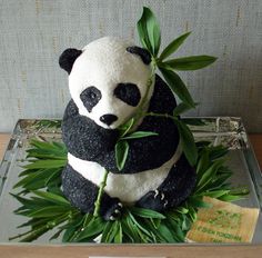 Panda Bear Baby Shower Cakes