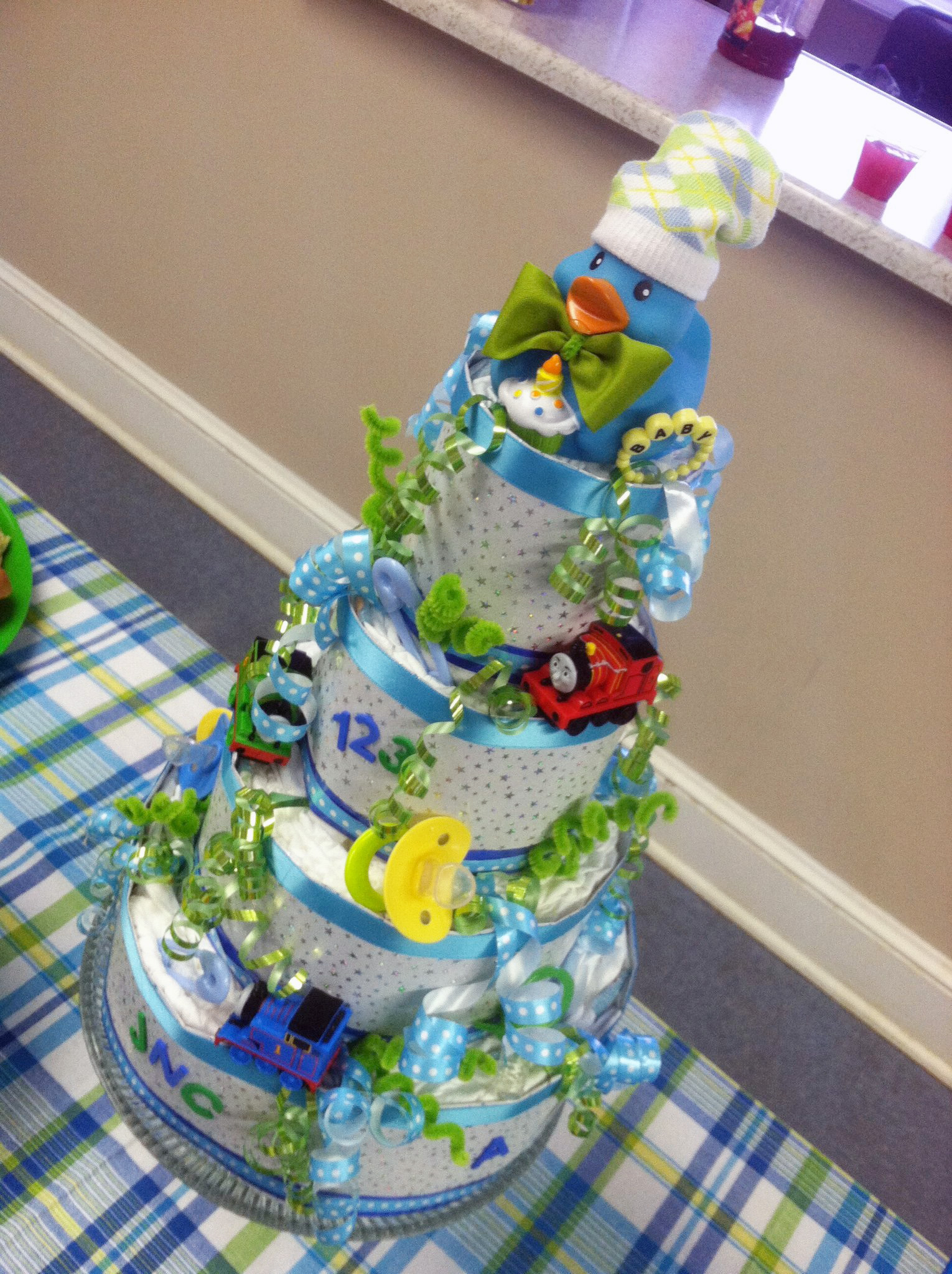 Pinterest Boy Baby Shower Diaper Cakes