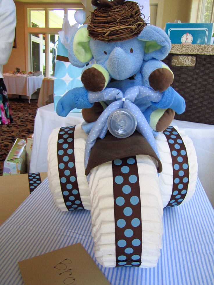 Pinterest Boy Baby Shower Diaper Cakes