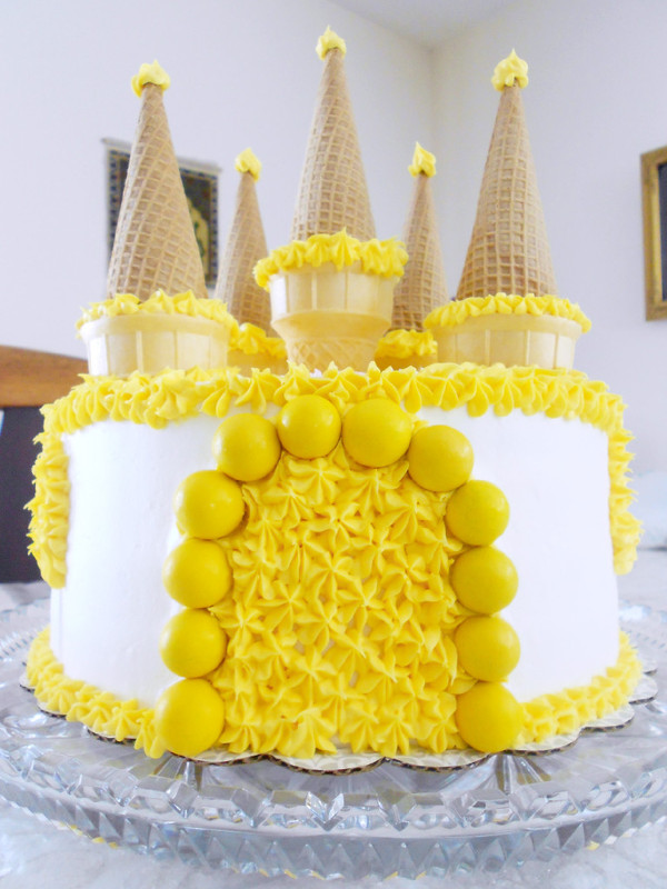 Princess Castle Cake