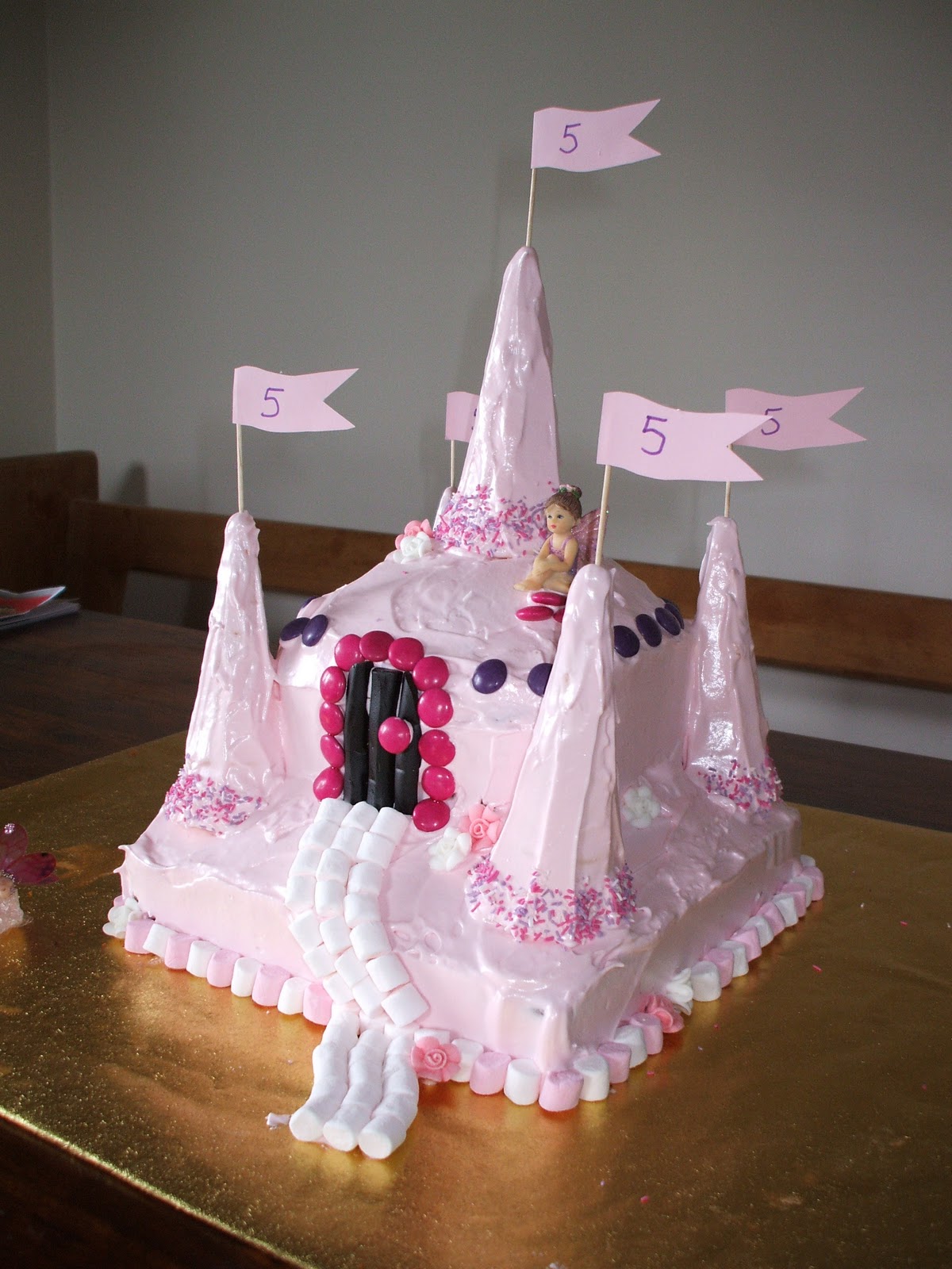 Princess Castle Cake