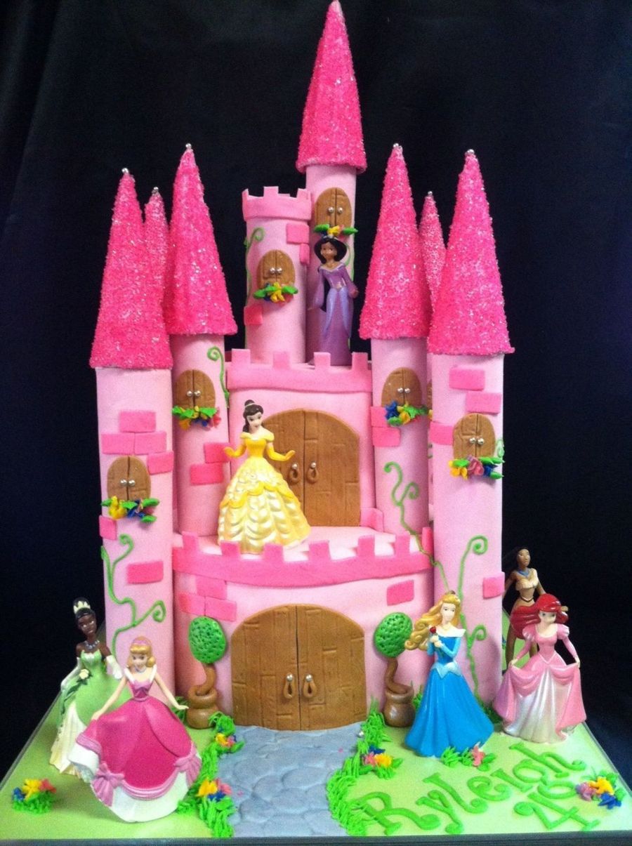 Princess Castle Cake