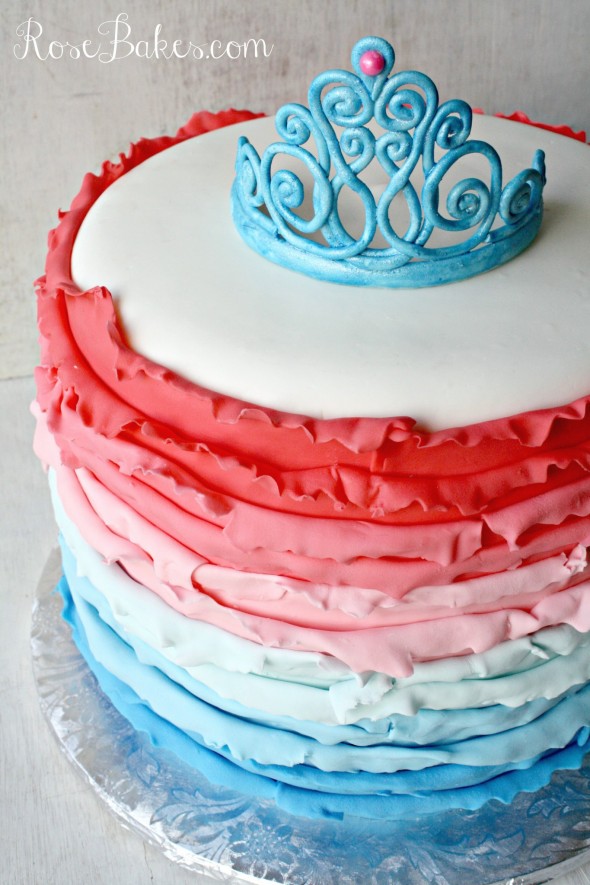 10 Photos of Gum Paste Tiaras For Princess Cakes