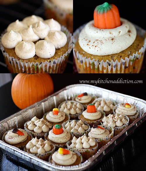 Pumpkin Pound Cake Cupcakes