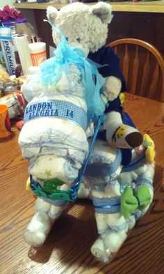 Rocking Horse Diaper Cake