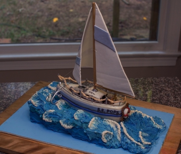 Sailboat Cake