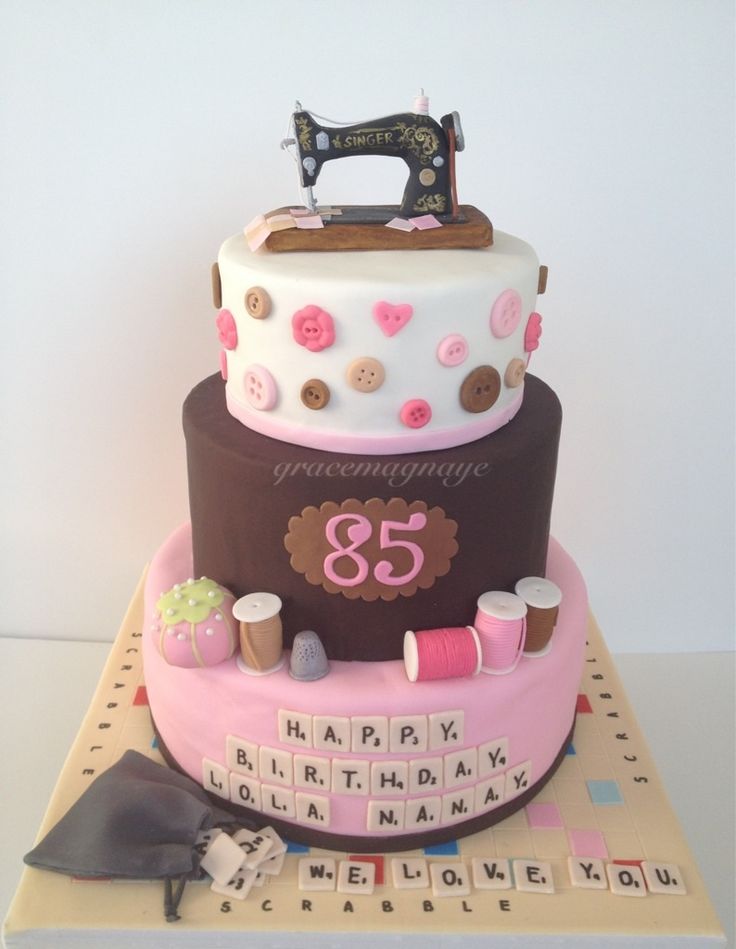 Sewing Machine Cake Ideas