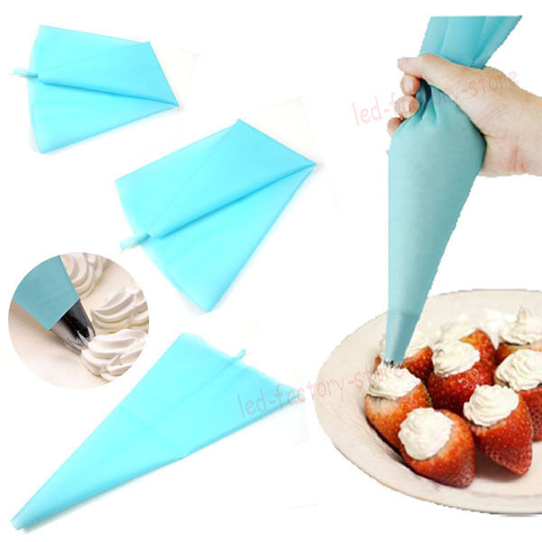 Silicone Cake Decorating Piping Bags