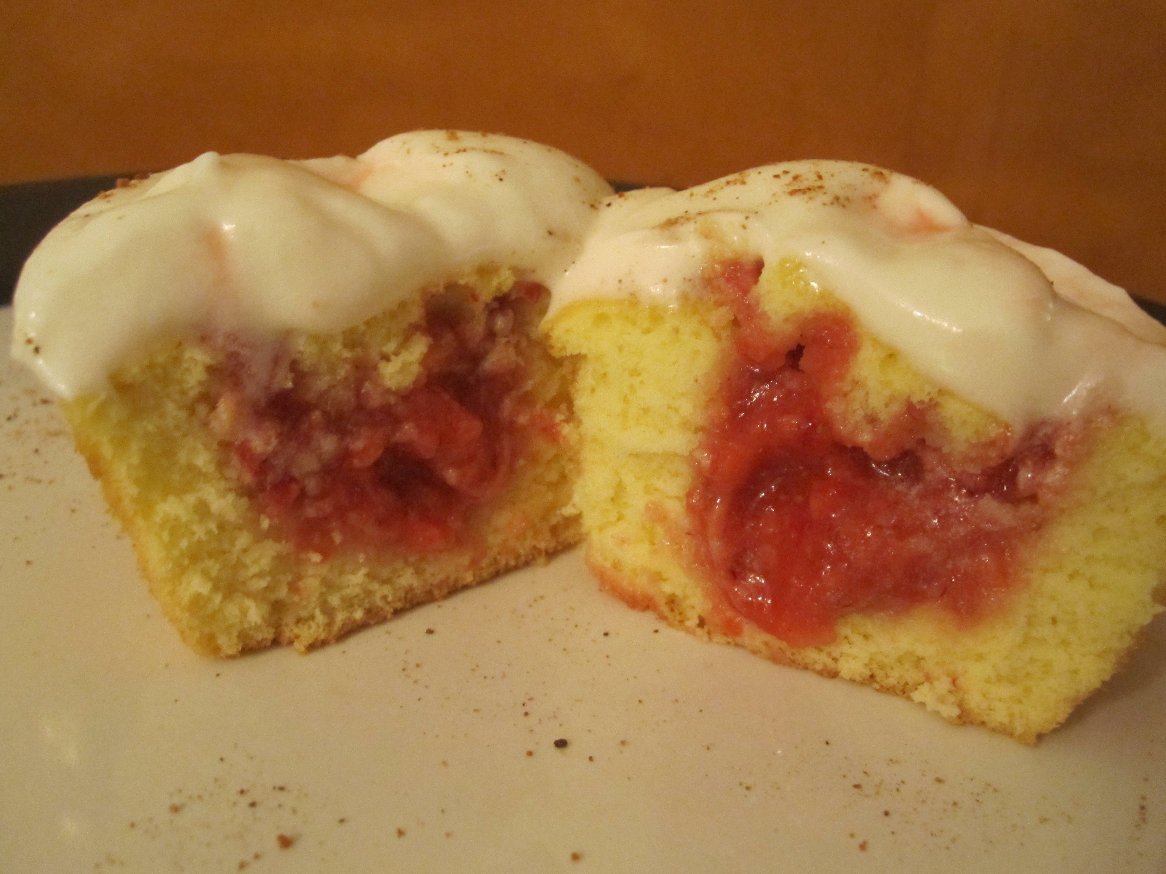 Strawberry Cupcakes with Cream Cheese Frosting