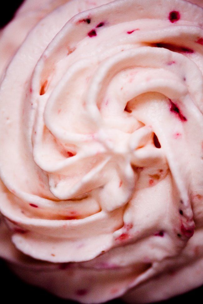 Strawberry Whipped Cream Frosting Recipe