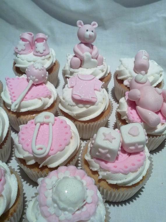 Unique Baby Shower Cupcake Cakes