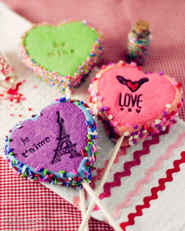 11 Photos of Valentines Heart Cookies And Cakes