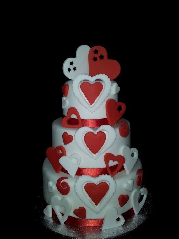 Valentine's Day Wedding Cake Ideas