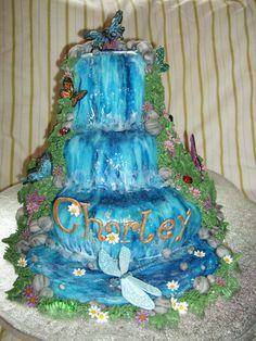 Waterfall Cake